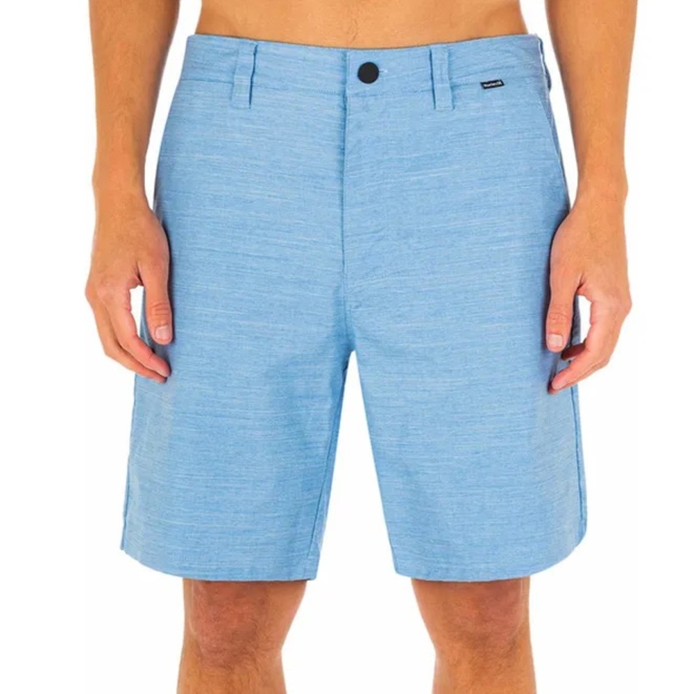 Hurley Dri Breathe Shorts in Marled Blue Casual Relaxed Shorts Men’s Size 32 EUC